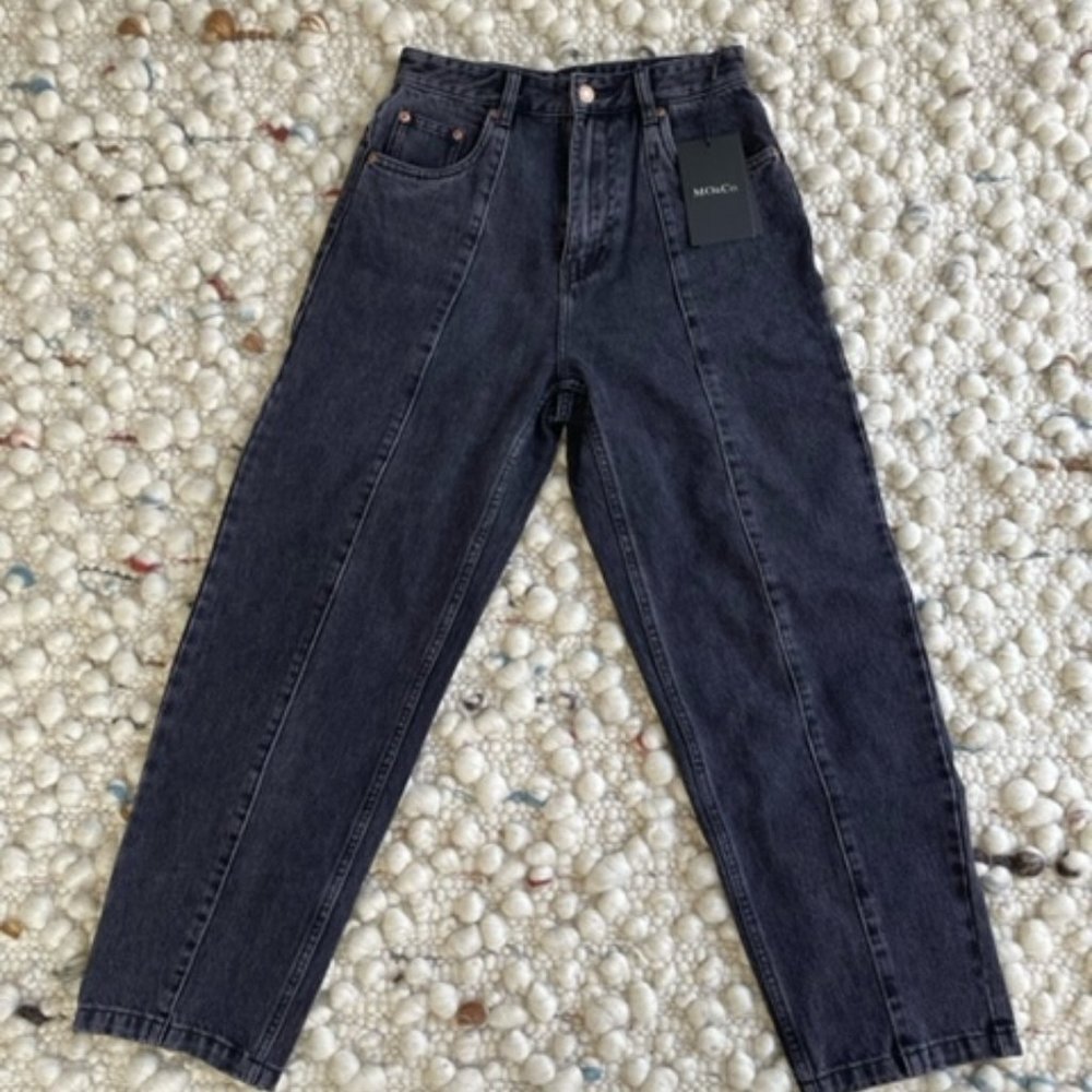 Black Denim Jeans | Mo&Co.